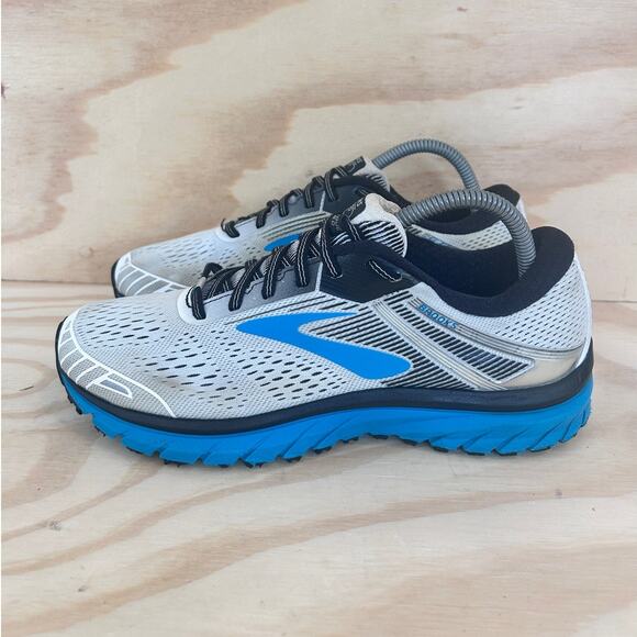 Brooks -Adrenaline GTS 18 -Running Shoes -Gray/Blue -Women's -9.5(B)-1202681B114 - Picture 3 of 9